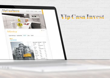 Website client Vip Casa Invest
